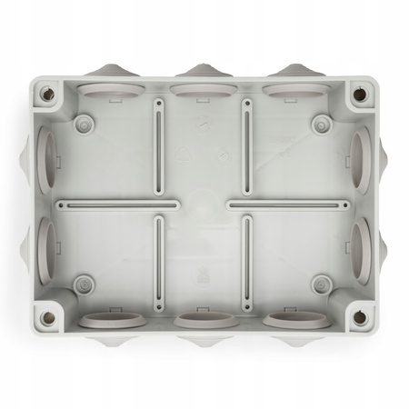 Hermetická inštalačná krabica na povrch S-BOX 406 190x140x70 IP65 10 vývodiek PAWBOL