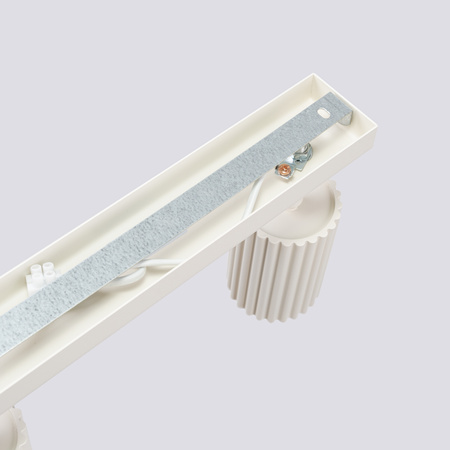 Bodové reflektorové stropné svietidlo Tuba 3x GU10 béžová Carbon Deep Space SL.1600 Sollux