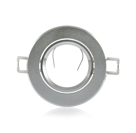 Spot GU10 strieborný EAST OPAL Sanico Goldlux svietidlo na zapustenie