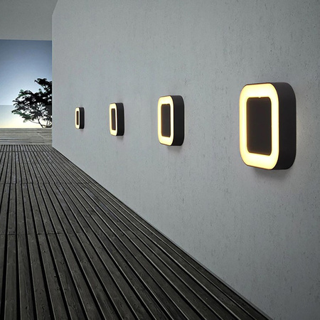 Vonkajšie nástenné svietidlo LED 12W 4000K IP54 LUPUS