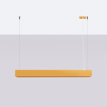 Závesné stropné svietidlo Závesný luster G13 Geometrický zlatý moderný Spark Sollux