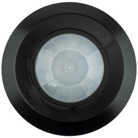 PIR senzor pohybu a súmraku povrchová montáž čierny 6 m 360° CP Ecolight