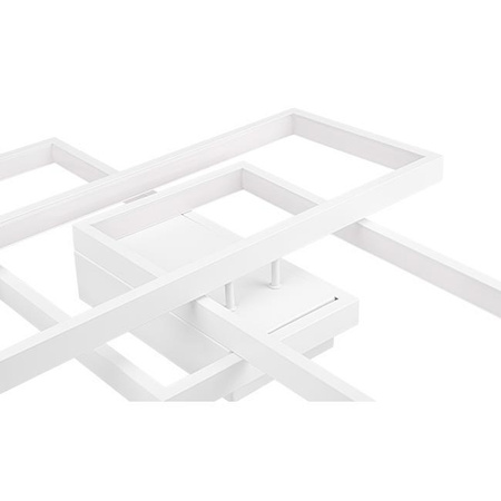 Luster LED stropné svietidlo dekoratívne 72W 3000-6500 CCT stmievateľné diaľkové ovládanie biele Galaxis Orion Masterled