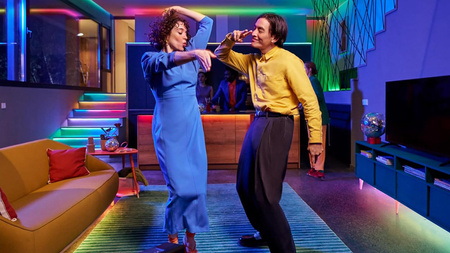 LED pásik 10,2 W RGBIC 4 m Smart SMART WiFi Bluetooth aplikácia WiZ