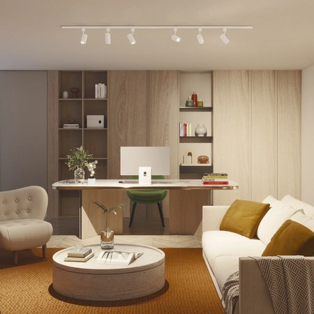 LED svetelná lišta 2 m jednofázová biela s napájaním EasyLink Philips