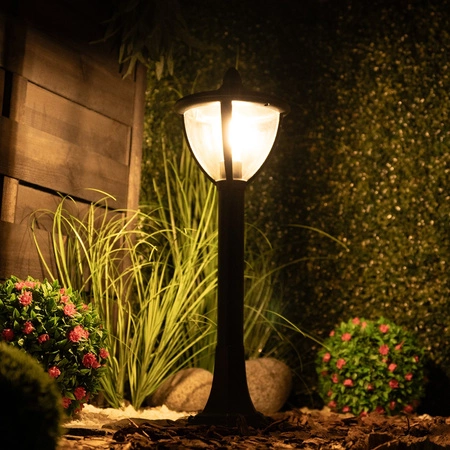 Záhradný stĺp Vonkajší stojaci LED lampáš E27 ARETOS 60cm LUMILED