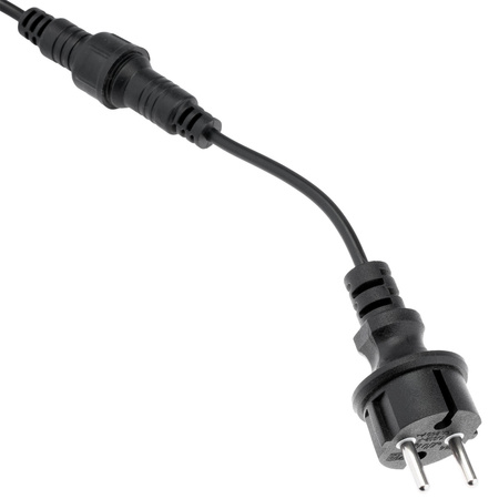 Záhradná vonkajšia svetelná reťaz Girland 10 m 10x žiarovky E27 7W 3000K MALUS Lumiled