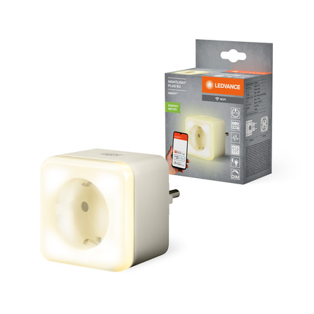 Inteligentná sieťová zásuvka EU 230V 16A s meračom spotreby SMART+ WiFi Zásuvka Ledvance