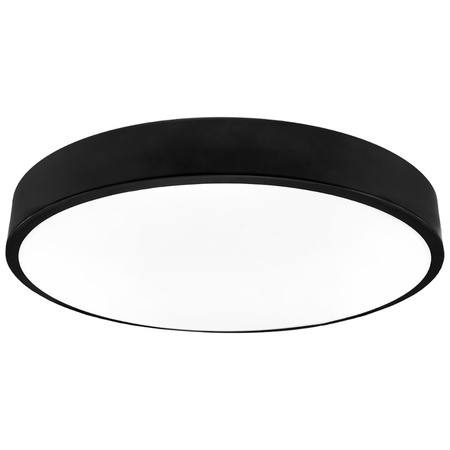 Plafond LED stropné svietidlo 36W 4000K CRI>85 HOUSTON čierne 40cm