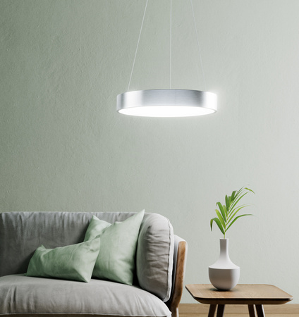 LED stropné závesné svietidlo 18,5 W 500 lm CCT stmievateľné strieborné SMART+ WiFi Sun@Home Ledvance