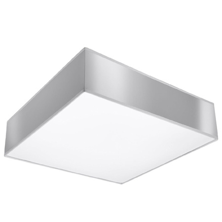 Stropné svietidlo Plafond 2x E27 Square Grey Minimalist Horus Sollux