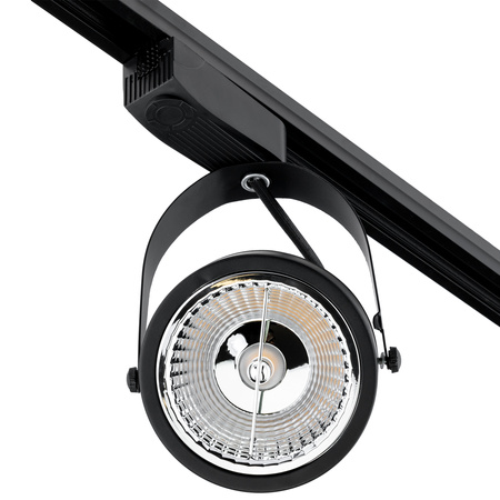 Súprava zbernicového osvetlenia 1,5 m + 3x GU10 AR111 VICTUS Buslight Black