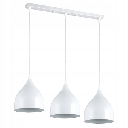 Stropné svietidlo Masterled 3x E27 White Como Pendant Light