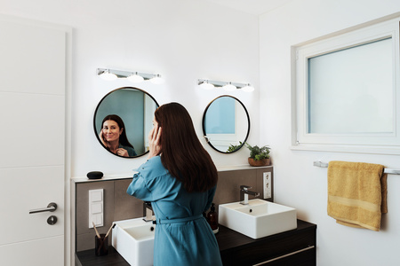 LED 18W 1200lm CCT Stmievateľné strieborné SMART+ WiFi Orbis Ledvance Kúpeľňové stropné svietidlo