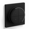 Ovládač Stmievač Diaľkové ovládanie čierne Zigbee Bluetooth Tap Dial Switch Philips HUE