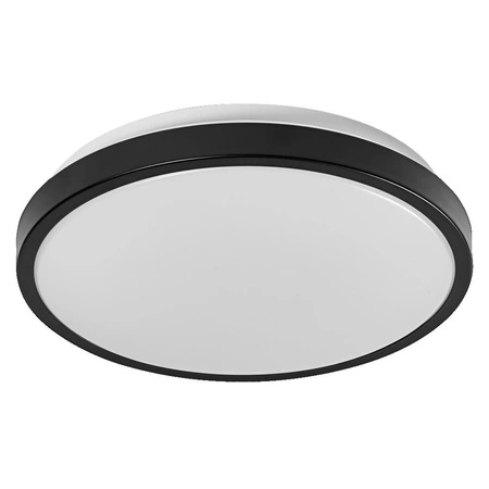 Plafond LED stropné svietidlo 16W 1000lm 3000K, teplá biela Black 28cm Orbis Ledvance