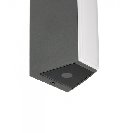 Vonkajšia záhradná fasádna lampa KINKIET LED Tin M1401 DG 700lm 4000K neutrálna biela Su-Ma