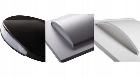 Schodiskové svetlo LED 0,8 W 15 lm 3000 K teplá biela štvorcové čierne Erinus Kanlux