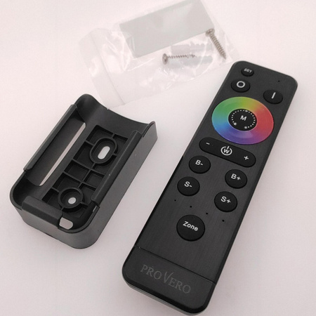 Diaľkové ovládanie pre RGB / RGBW / CCT LED pásy 4 zóny Volta ProVero