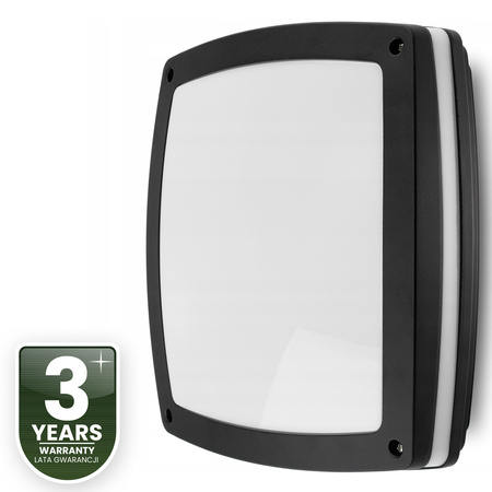 Záhradné svietidlo Nástenné svietidlo Plafond 2x E27 Square LARIS LUMILED