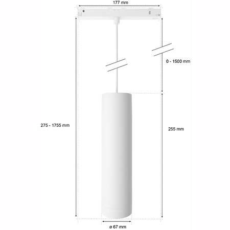 LED 5,1 W 510 lm IP20 Biela a farebná atmosféra RGB + TW White Smart SMART Zigbee Bluetooth Perifo Stropné závesné svietidlo Philips HUE