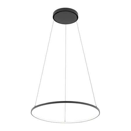 LED závesné stropné svietidlo 21W 660lm 3000K, teplá biela čierny Moderné CIRCOLO LED M 10812 Nowodvorski