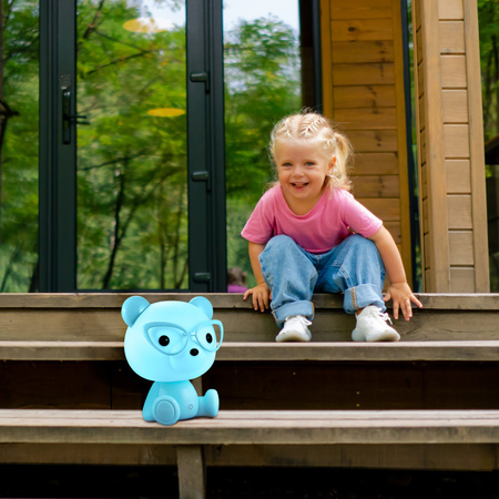 Dekoratívna LED lampa 2,5 W 59 lm modrá Stmievateľný medvedík Sanico Goldlux