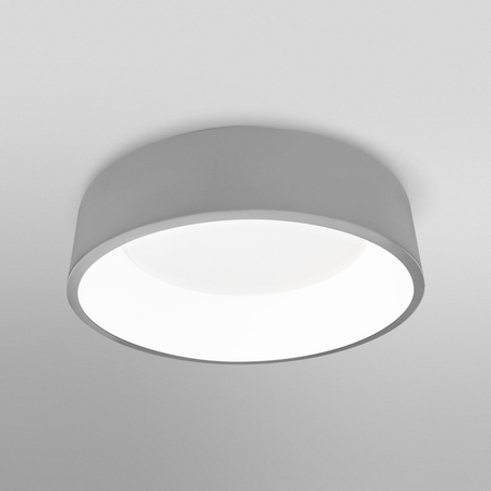 Plafond LED stropné svietidlo Povrchová montáž 26W 1050lm CCT Stmievateľná okrúhla sivá SMART+ WiFi cylinder Ledvance