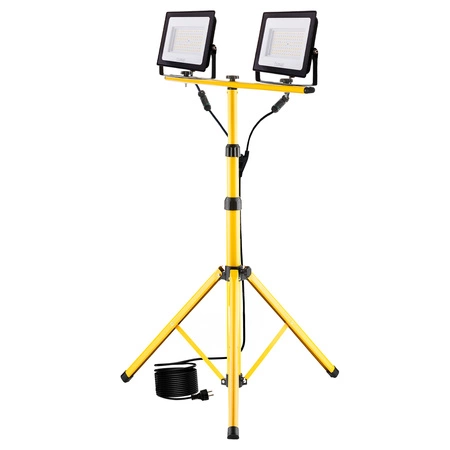 LED reflektor 2x 100W Pracovná LED lampa Stavebný statív 6500K