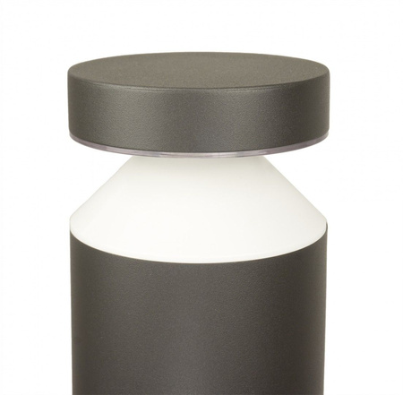 Vonkajšia záhradná lampa fasádna LED nástenná lampa Delta DL-K100 6W 440lm 4000K neutrálna biela Su-Ma