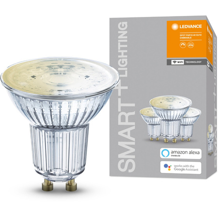 3x LED GU10 reflektorová žiarovka 5W 350lm 2700K teplá biela stmievateľná SMART+ WiFi Ledvance
