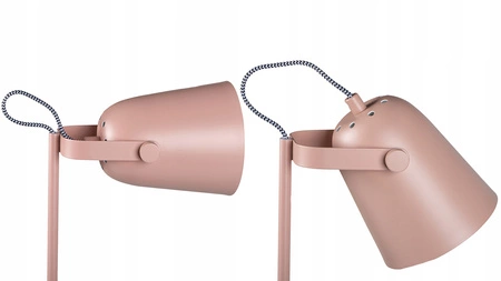 Stolná stolová lampa Školská kancelária Nočná lampa Nastaviteľná E27 Ružová Raibo Kanlux