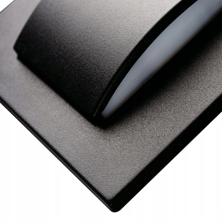 Schodiskové svetlo LED 1,5 W 30 lm 3000K, teplá biela Square Black Erinus Kanlux