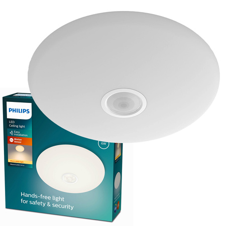 Stropné svietidlo LED Plafond 6W 600lm 2700K White Mauve Philips