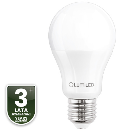 3x LED žiarovka E27 A60 9W = 60W 806lm 3000K + RGB Multicolour 260° Stmievateľná Pilot LUMILED