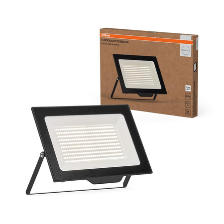 LED reflektory Vonkajšie reflektory 200W 20000lm 4000K 110° čierna IP65 Essentials reflektory Osram