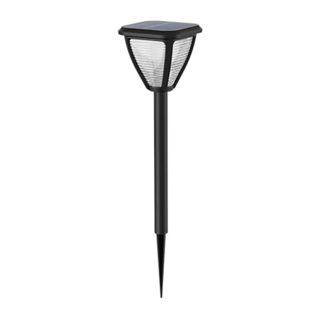 VAPORA 1,5W 2700K IP44 Súmrakový senzor PHILIPS LED stĺpová solárna nástenná lampa