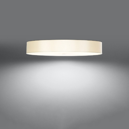 Stropné svietidlo Plafond 6x E27 Montáž na povrch Geometrická biela Minimalistická stupnica Sollux