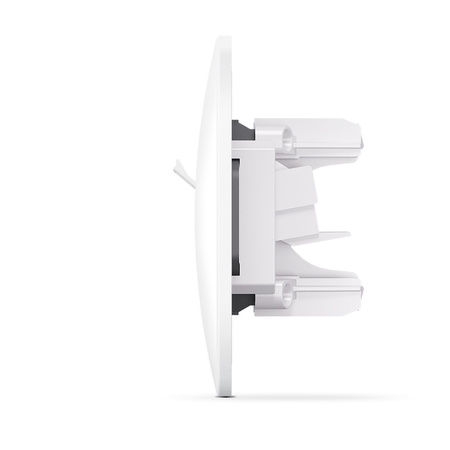 Dvojitá počítačová zásuvka RJ45 pod omietku biela BINERA VIDEX