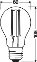 LED žiarovka E27 6W = 60W 806lm stmievateľná SMART+ WiFi Filament Classic Ledvance