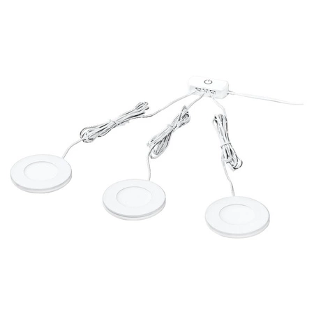 LED zapustené stropné zapustené bodové svietidlo 8,5W 390lm CCT LED Flush Mount White Magnet Ledvance