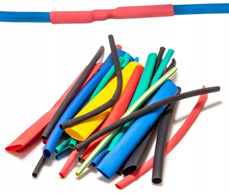 Teplom zmrštiteľné hadičky Farebné pásy 22ks 50mm