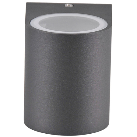 Nástenné vonkajšie fasádne svietidlo GU10 sivé IP44 Boston Sanico Goldlux