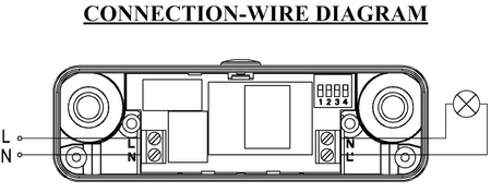 Mikrovlnný detektor pohybu 180°/360° IP65 BIELA Povrchová montáž Montáž na strop Montáž na stenu Nastaviteľný V-TAC