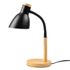 Stolná lampa Školský kresliaci stôl Dekoratívna E27 NIKO čierna Lumiled