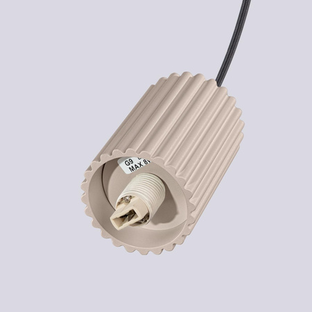 Závesné svietidlo Hanging G9 Round Beige Modern Matte Halo Sollux