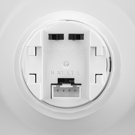 LED plafón Povrchová montáž 12W NOTUS 2 Round Motion Sensor IP44 25 cm LUMILED