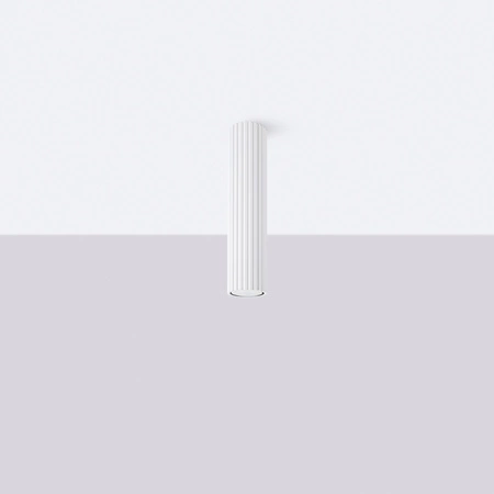 Tuba Spot stropné svietidlo na povrchovú montáž 1x GU10 White Carbon Deep Space SL.1532 Sollux