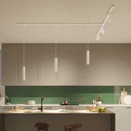 LED GU10 jednofázové biele EasyLink Paxie Philips závesné koľajnicové svetlo