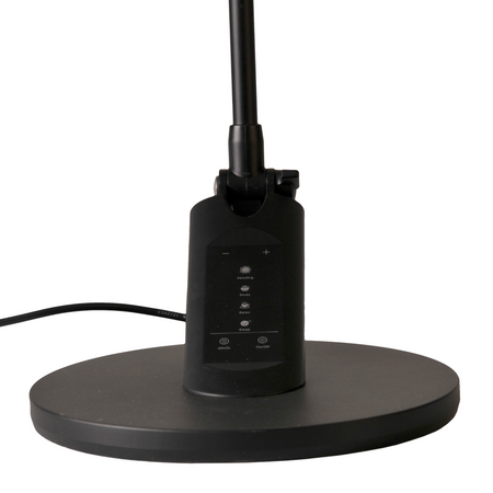 Stolná LED lampa 7W 400lm CCT 120° čierna stmievateľná Optimum Sanico Goldlux